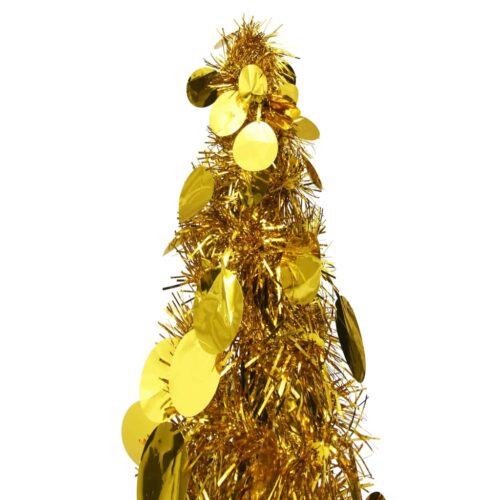 Pop-up Artificial Christmas Tree Xmas Decor Ornament Indoor Decoration Gold 180cm - Image 3