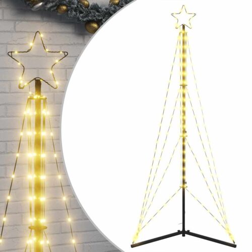 Christmas Tree Light 363 LED Lights Xmas Decor Warm White 182cm - Image 2