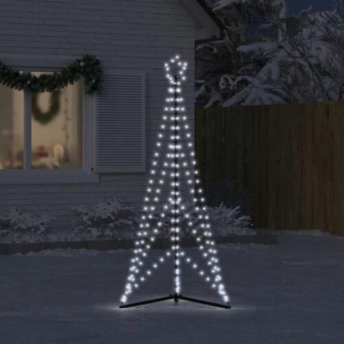 Christmas Tree Light 363 LED Lights Xmas Decor Cold White 182cm