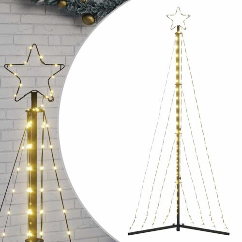 Christmas Tree Light 339 LED Lights Xmas Decor Warm White 182cm - Image 2