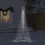 Christmas Tree Light 339 LED Lights Xmas Decor Cold White 182cm