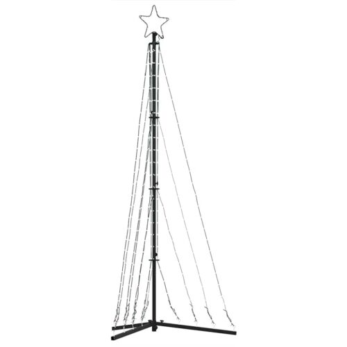 Christmas Tree Light 339 LED Lights Xmas Decor Cold White 182cm - Image 4