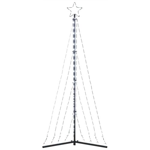 Christmas Tree Light 339 LED Lights Xmas Decor Cold White 182cm - Image 6