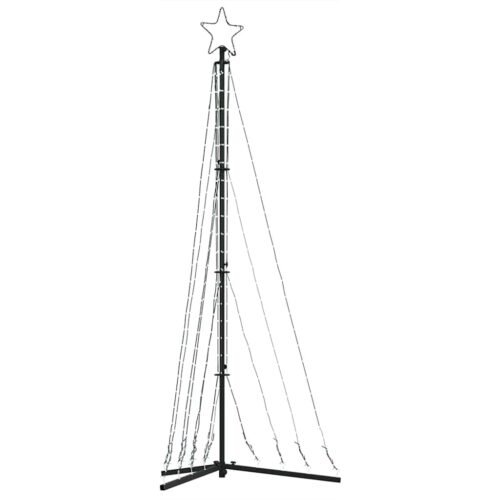 Christmas Tree Light 339 LED Lights Xmas Decor Cold White 187cm - Image 4