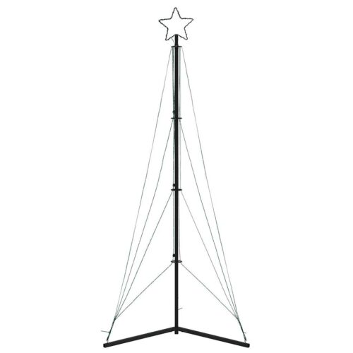 Christmas Tree Light 483 LED Lights Xmas Decor Cold White 240cm - Image 6