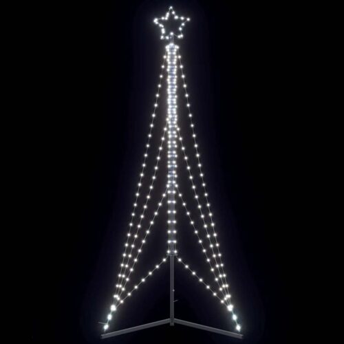 Christmas Tree Light 483 LED Lights Xmas Decor Cold White 240cm - Image 13