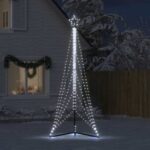 Christmas Tree Light 525 LED Lights Xmas Decor Cold White 302cm