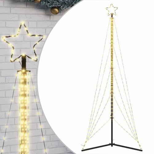 Christmas Tree Light 525 LED Lights Xmas Decor Warm White 302cm - Image 2