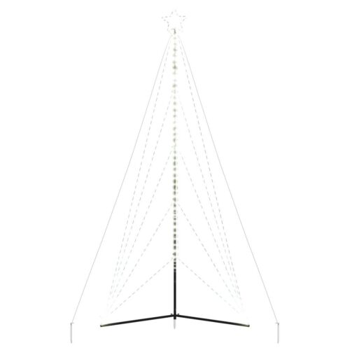 Christmas Tree Light 615 LED Lights Xmas Decor Cold White 404.5cm - Image 5