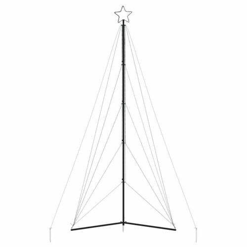 Christmas Tree Light 615 LED Lights Xmas Decor Cold White 404.5cm - Image 6