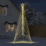 Christmas Tree Light 615 LED Lights Xmas Decor Warm White 404.5cm