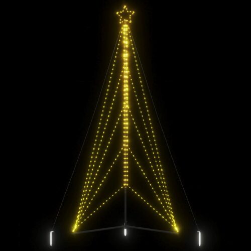 Christmas Tree Light 615 LED Lights Xmas Decor Warm White 404.5cm - Image 13