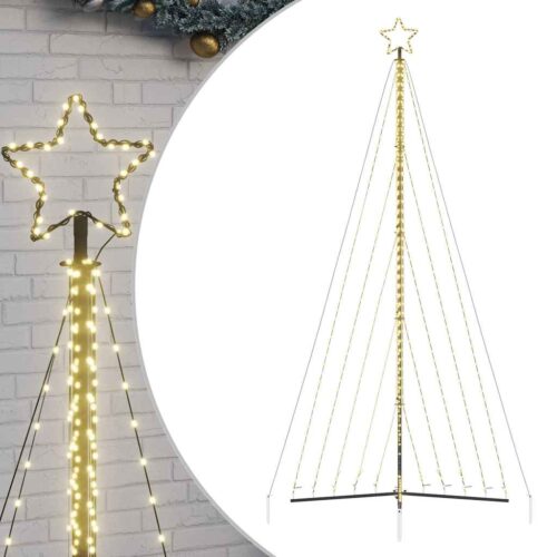 Christmas Tree Light 570 LED Lights Xmas Decor Warm White 404.5cm - Image 2