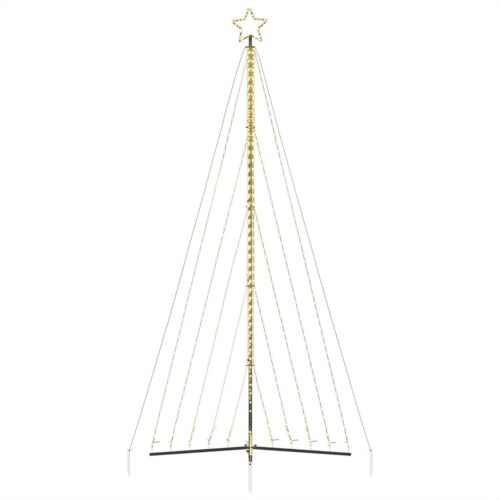 Christmas Tree Light 570 LED Lights Xmas Decor Warm White 404.5cm - Image 6
