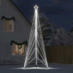 Christmas Tree Light 861 LED Lights Xmas Decor Cold White 478cm