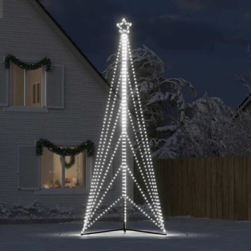 Christmas Tree Light 861 LED Lights Xmas Decor Cold White 478cm