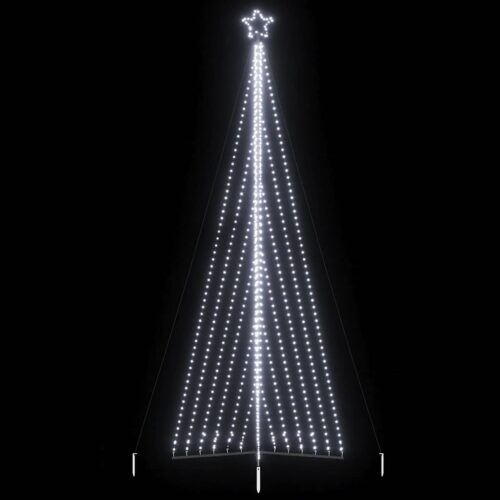Christmas Tree Light 789 LED Lights Xmas Decor Cold White 478cm - Image 13