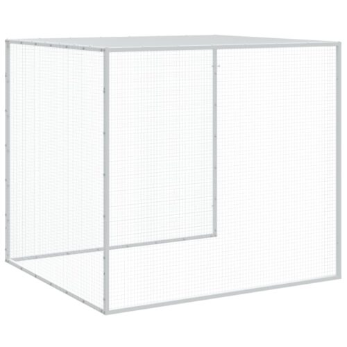 Chicken Cage with Roof Anthracite 803x98x90cm Galvanised Steel - Image 8