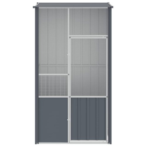 Bird Cage Anthracite 115x78x200cm Galvanised Steel - Image 3