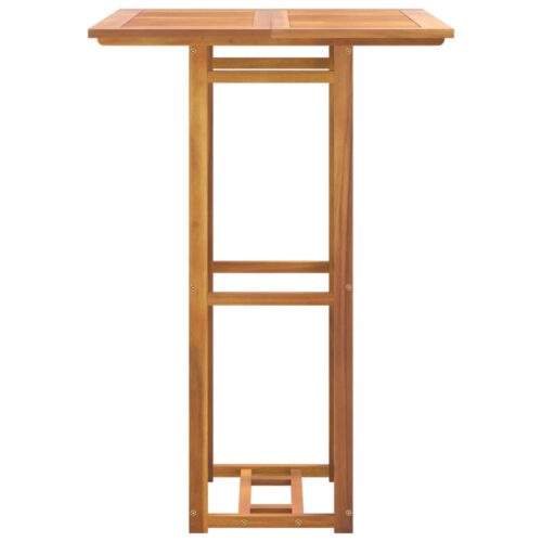 3-Piece Outdoor Bar Set Solid Wood Acacia - Image 10