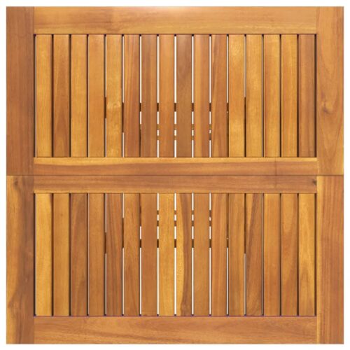 3-Piece Outdoor Bar Set Solid Wood Acacia - Image 11