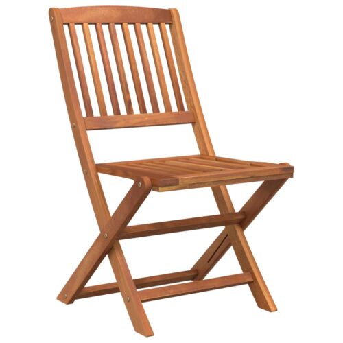 5-Piece Garden Dining Set Solid Wood Acacia - Image 5