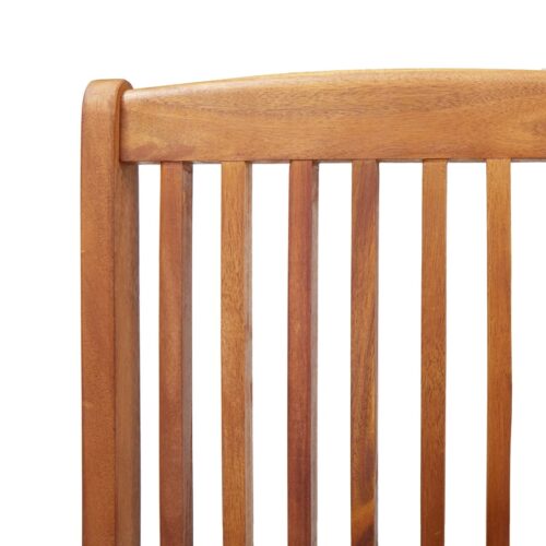 5-Piece Garden Dining Set Solid Wood Acacia - Image 8
