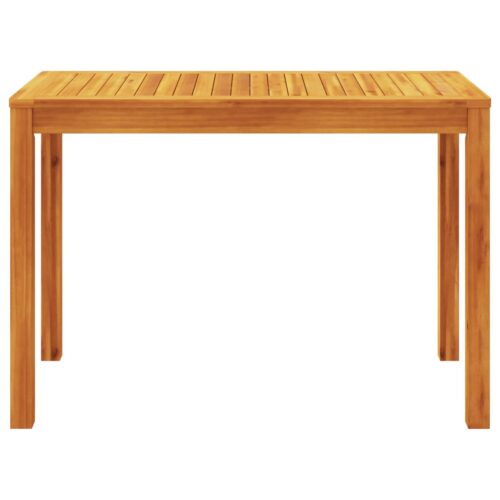 3-Piece Garden Dining Set Solid Wood Acacia - Image 4