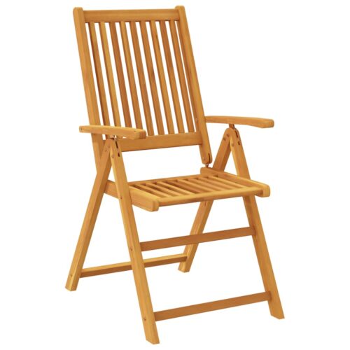 3-Piece Garden Dining Set Solid Wood Acacia - Image 5