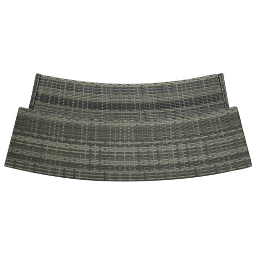 3-Piece Garden Bar Set Grey - Image 7