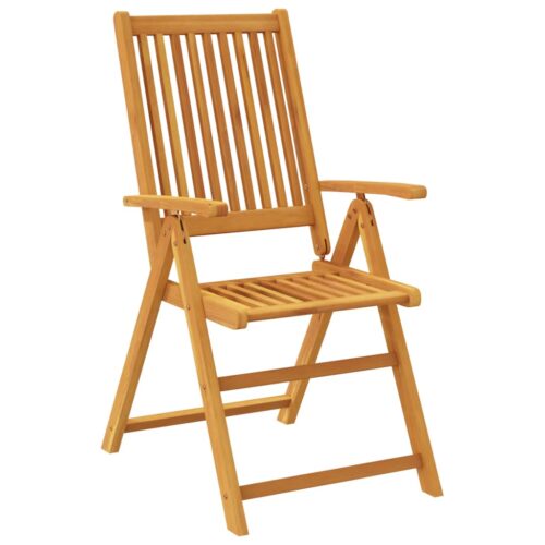 3-Piece Garden Dining Set Solid Wood Acacia - Image 5