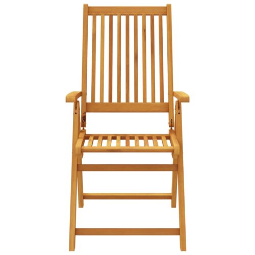 7-Piece Garden Dining Set Solid Wood Acacia - Image 6