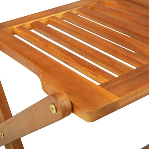 11-Piece Garden Dining Set 280x90x75cm Solid Wood Acacia - Image 9