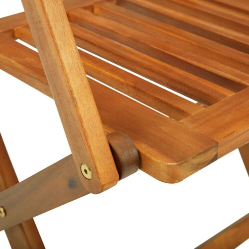 11-Piece Garden Dining Set 280x90x75cm Solid Wood Acacia - Image 9