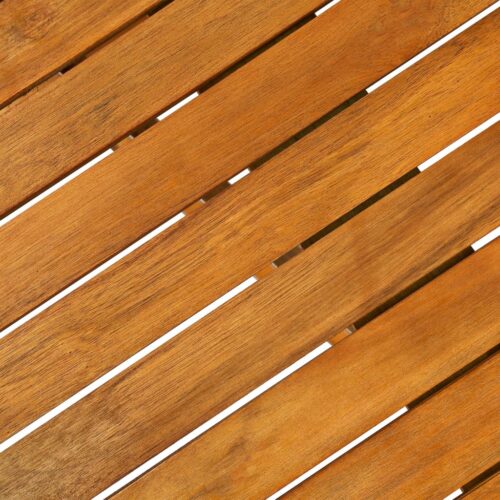 13-Piece Garden Dining Set 280x90x75cm Solid Wood Acacia - Image 10