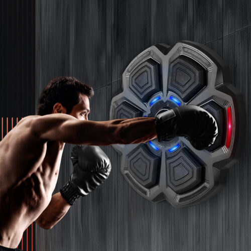 Centra Electronic Punching Box Music Machine Wall Mounted Bluetooth 9 Speeds - Image 7