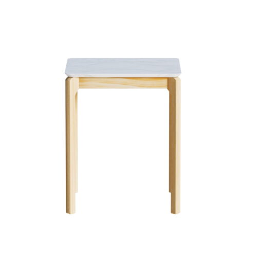 Artiss Coffee Table Marble Effect Square - Image 3