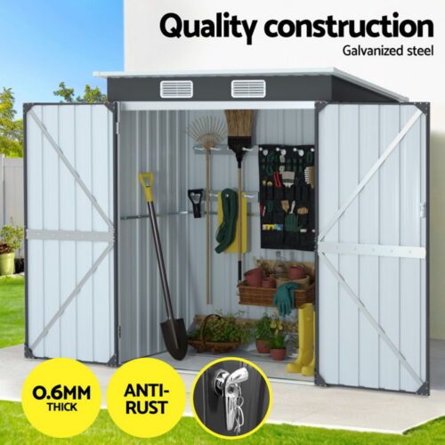 Giantz Garden Shed 1.62x1M Outdoor Storage Tool Workshop House Shelter - Image 4