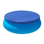 Aqua Buddy Pool Cover Fit 2.44m Round Above-ground Ring Swimming Pool Blanket Blue