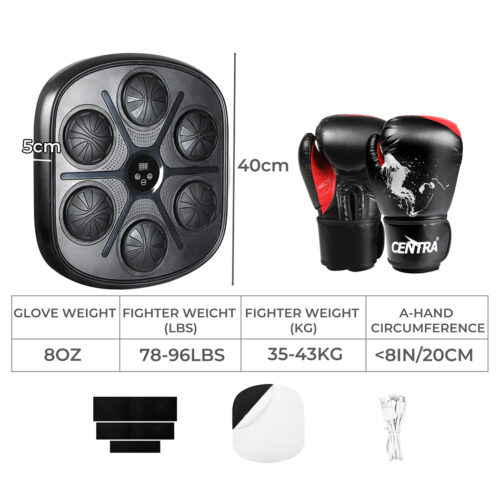 Centra Punching Box With 8 OZ Boxing Glove - Image 3