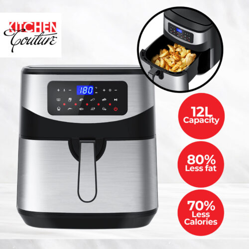 Kitchen Couture Digital 12L Air Fryer Silver - Image 4