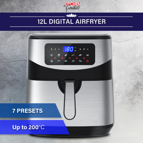 Kitchen Couture Digital 12L Air Fryer Silver - Image 6