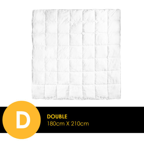 Royal Comfort Luxury Bamboo 250GSM Quilt Double - Image 3