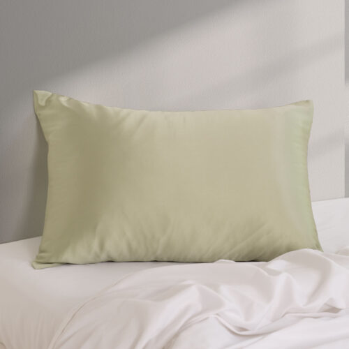 Royal Comfort Dual-Sided Pure Mulberry Silk Pillowcase Pillow Cover Case Sage - Image 4