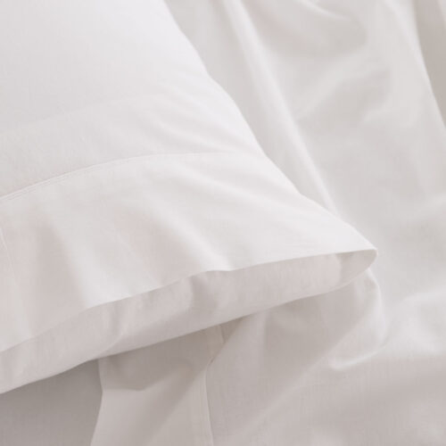 Royal Comfort Vintage Washed 100% Cotton Sheet Set King White - Image 4