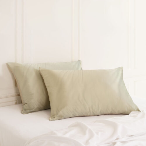 MULBERRY SILK PILLOW CASE TWIN PACK SIZE: 51X76CM CHAMPAGNE - Image 5