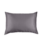 Royal Comfort Dual-Sided Pure Mulberry Silk Pillowcase Pillow Cover Charcoal