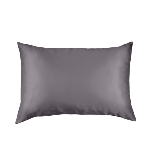 Royal Comfort Dual-Sided Pure Mulberry Silk Pillowcase Pillow Cover Charcoal