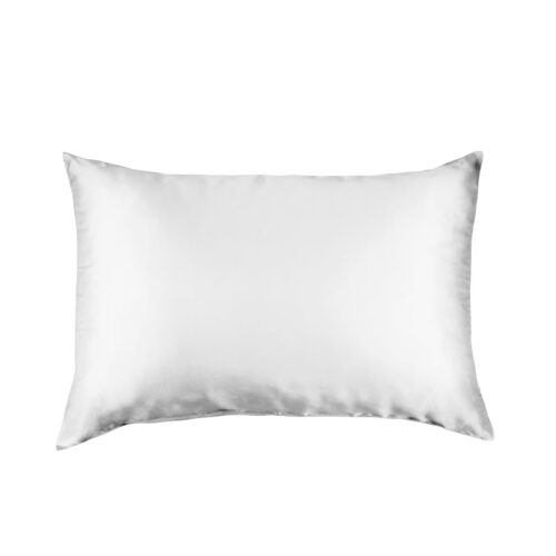 Royal Comfort Dual-Sided Pure Mulberry Silk Pillowcase Pillow Cover Case Silver - Image 2