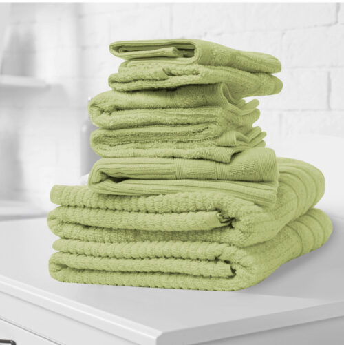 Royal Comfort Eden Egyptian Cotton 600GSM 8-Piece Towel Pack Spearmint - Image 2